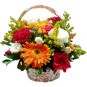 Mixed Flower basket