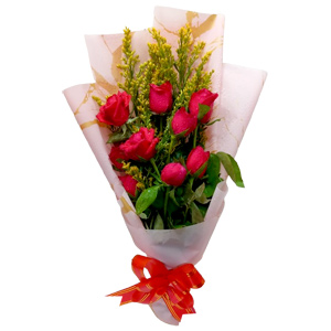 (0005) Red Roses – 9 pcs