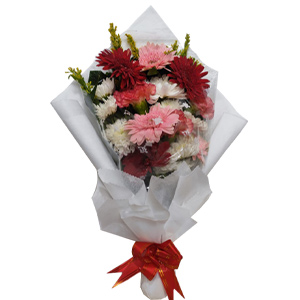 Mixed Flowers in a Bouquet