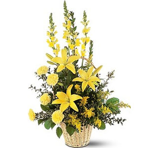 All Yellow Basket