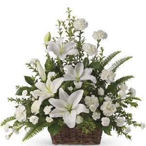 (07) All White Basket