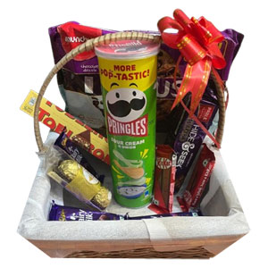 Chocolate & Snack Gift Basket
