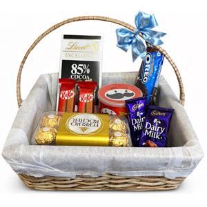 Chocolate & Snack Gift Basket