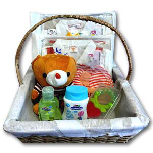 Newborn Baby Care Gift Basket