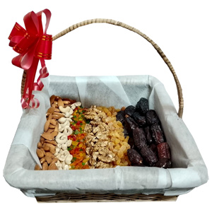 Premium Dry Fruits Gift Basket