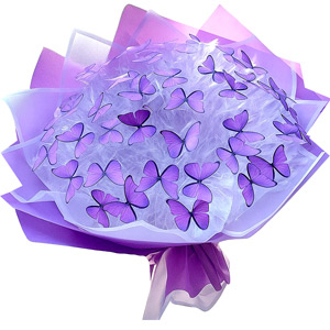 Butterfly bouquet (Purple)