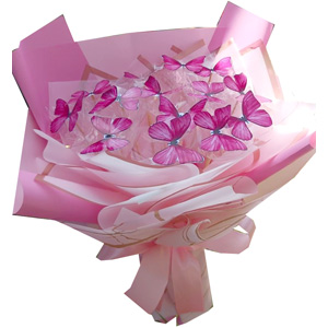 Butterfly bouquet (Pink)