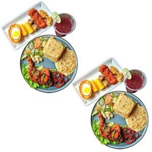 (00004) Fuoco iftar Platter for 2 person