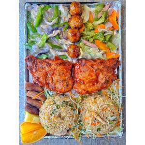 (0001) Pizza Burg iftar Platter for 2 person