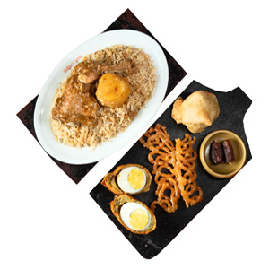 (00003) Sultan Dines Chicken Dom Biryani Iftar Combo
