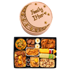 (000008) Royal Iftar Feast with Cake (4 to 6 persons)