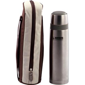 Zebra Vacuum Flask