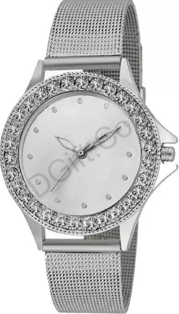 1pc Women's Bracelet Watch With Rhinestone Decor And Multi-color Quartz  Watch Face | SHEIN USA