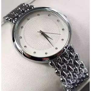 (03) Silver Stainless Steel Ladies Watch