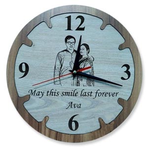 Customized Round Clock