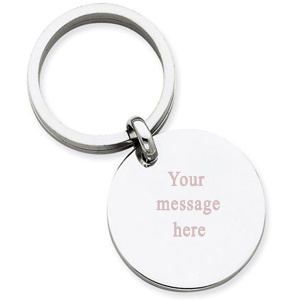 Personalized key ring