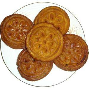 Jilapi Pitha 5 Pieces