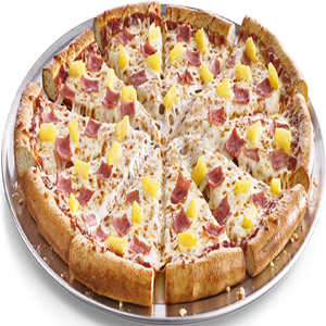 Hawaiian Pizza Family from Pizza Inn