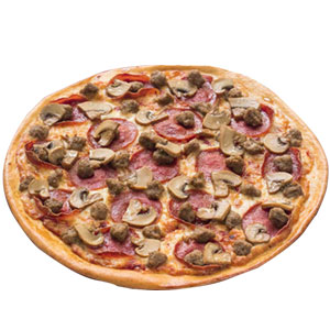 Beef Supremo super supreme Pizza Family