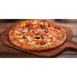 Domino's- Chicken dominator pizza medium size