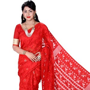 (01) Jamdani Saree