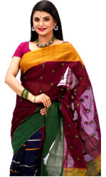 Half silk Sharee