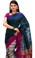 Half Silk Sharee
