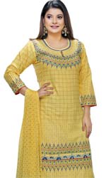 Cotton salwar kameez