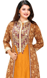 Jorjet & Lilen combination Salwar Kameez