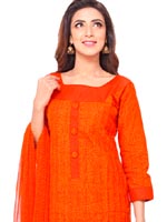 Half Silk Salwar Kameez