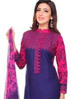 Lilen Silk Salwar Kameez