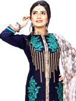 Lilen Salwar Kameez