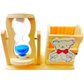 (01) Glass Wooden Pen Holder for Men