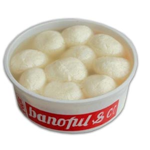 (22) Banoful- Sponge Rosogolla 1 KG 