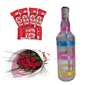 KitKat, Bottle message W/ Roses